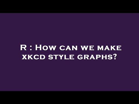 R Xkcd