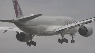 Heathrow airport Go around compilation