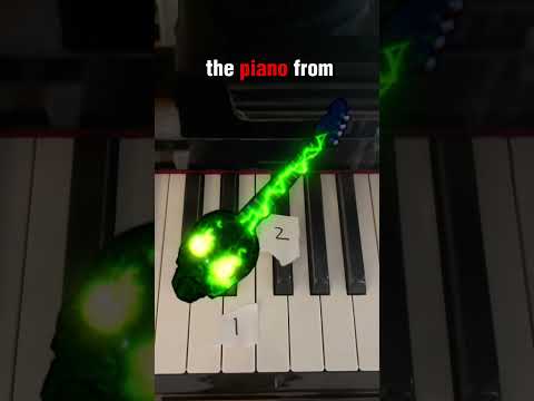 How to play the soul guitar x move el diablo from blox fruits on piano #bloxfruits #roblox #piano