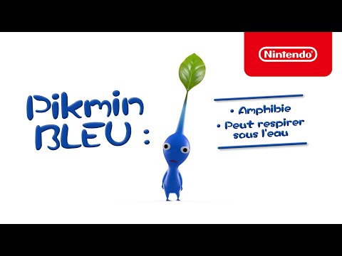 Dans la famille Pikmin, je demande le Pikmin Bleu ! (Nintendo Switch)