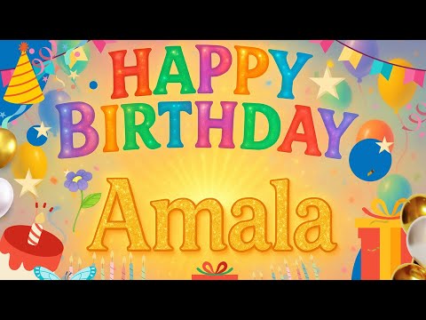 Happy Birthday Amala! 🎂 A Special Video Just for You #wishbyname