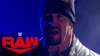 The Undertaker says AJ Styles’ disrespect will cost him: Raw, March 30, 2020