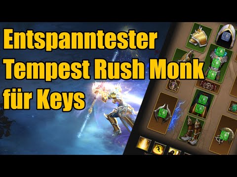 [GUIDE] Entspanntester Tempest Rush Monk für Keys