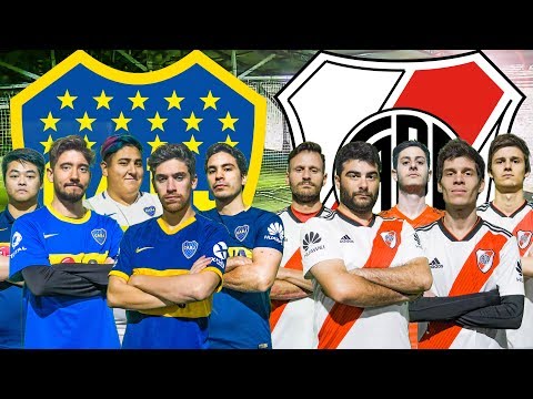 BOCA vs RIVER 2019 | DESAFIO en cancha de 5