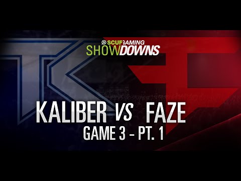 Scuf Gaming Showdowns - FaZe vs Team Kaliber - Game 3 - August 20th 2014
