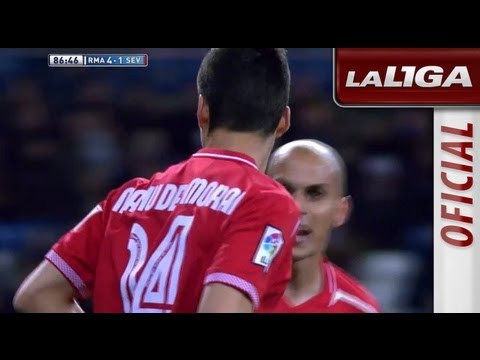 Gol de Manu (4-1) en el  Real Madrid - Sevilla FC - HD