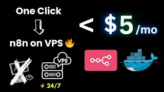 🚀 One Command to Host n8n on VPS | 24/7 Automation for Under $5
