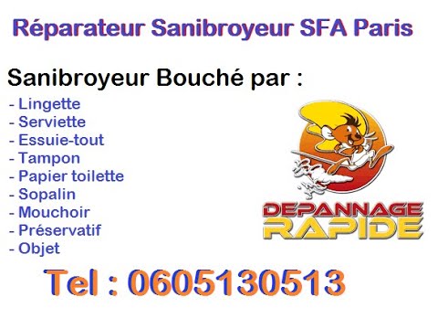 comment nettoyer un sanibroyeur sfa