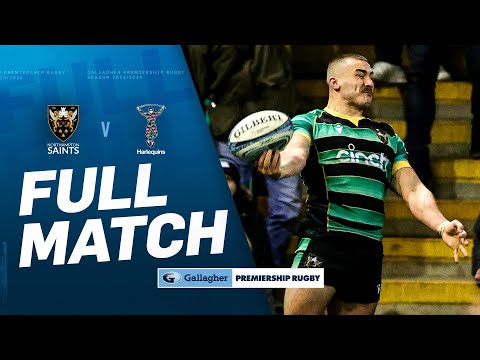 Northampton v Harlequins - FULL MATCH | High Scoring Thriller! | Gallagher Premiership 23/24