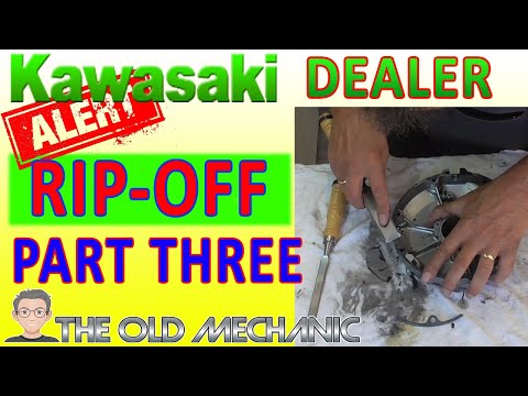 KAWASAKI DEALER DID A TERRIBLE JOB..! PART 3 THIS IS HOW THE OLD MECHANIC SOLVED IT