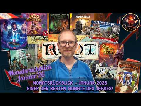 Monthly review JANUARY 25 - a great start with one of the best games of all time!