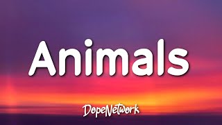 Maroon 5 - Animals (Lyrics)