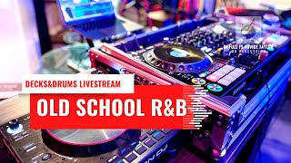 Old School R&amp;B  I   DJ Fuzz Live! with Novice Taylor Percussion ep. 1
