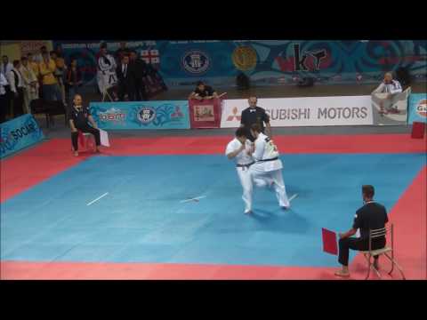 EC2016 Men 65 75kg Nair Melikyan Armenia AKA Vs Alexis Warth France SHIRO