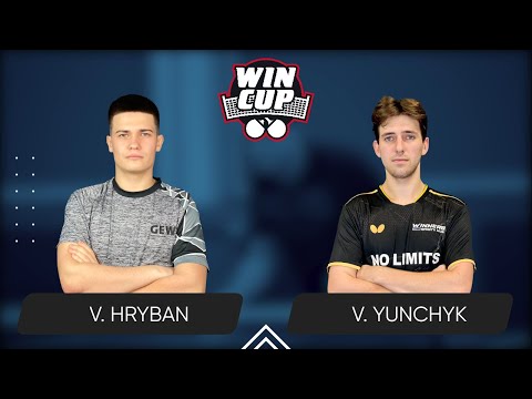 19:00 Vadym Hryban - Valentyn Yunchyk 21.10.2024 WINCUP Elite. TABLE 1