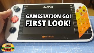 My Arcade Atari Gamestation GO - First Impressions! Includes 200+ Games..