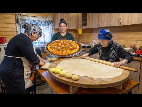 Traditional Azerbaijani Walnut Baklava | Village Life