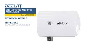 Cholesterol and Uric Acid Meter