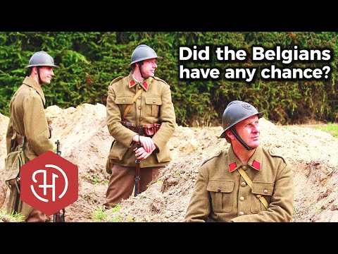 The German Invasion of Belgium during World War Two (1940) - The Battle of Belgium