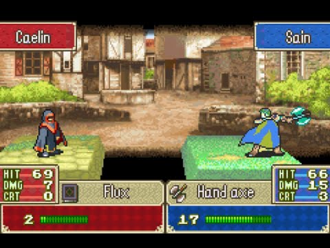 Fire Emblem 7 Eubans Randomizer: Part 10 - Rain Sucks