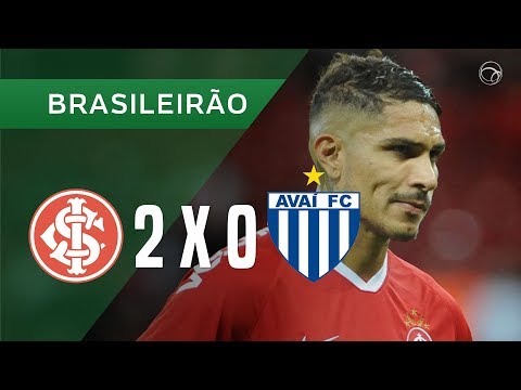 INTERNACIONAL 2 X 0 AVAÍ - GOLS - 02/06 - BRASILEIRÃO 2019