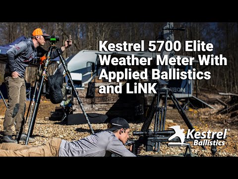 Kestrel 5700 Elite Weather Meter with Applied Ballistics and LiNK