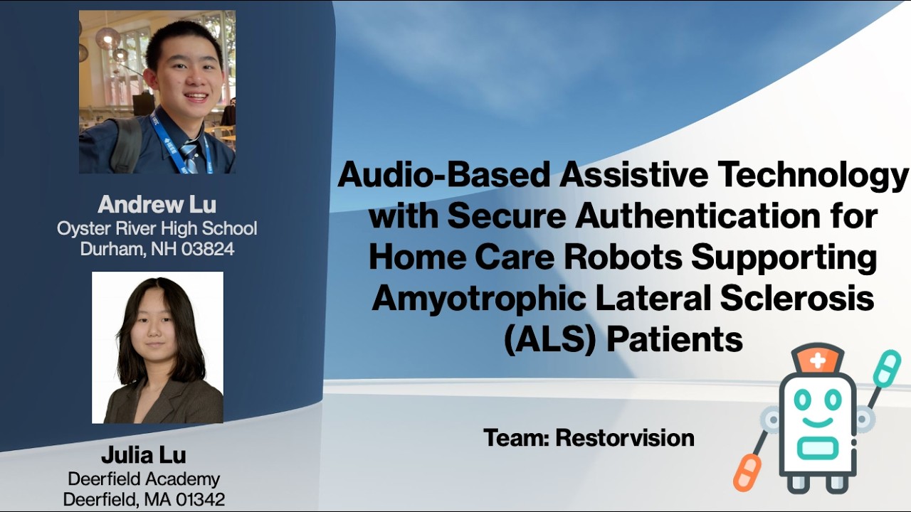 Audio-Based AT with Secure Authentication for Home Care Robots Supporting ALS Patients