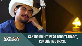 Jeninho, cantor do hit 'Peão Todo Tatuado', conquista o Brasil com mistura de funk e sertanejo