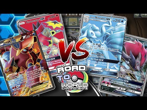 Volcanion EX / Turtonator GX vs Zoroark GX / Alolan Ninetales GX