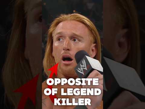 Heath Slater was the OPPOSITE of the legend killer #wwe #wrestling #shorts
