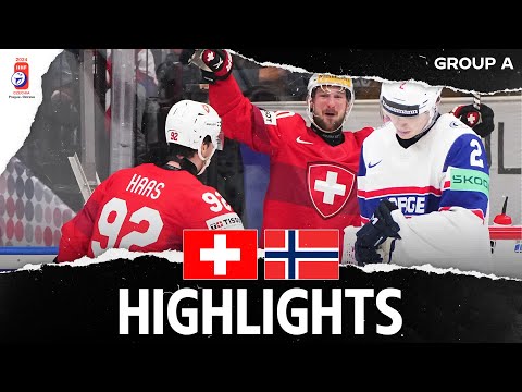 Хоккей Highlights: Switzerland vs Norway | 2024 #Mensworlds