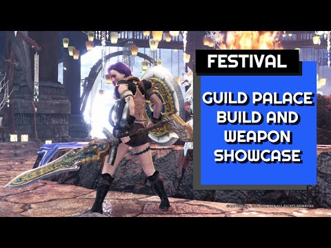 Guild Palace Charge Blade & Great Sword Builds! | Monster Hunter World: Iceborne