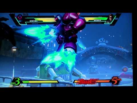 Joey (Magneto, Wolverine, Sentinel)  vs Jan (Nemesis, Hulk, Wesker) losers finals