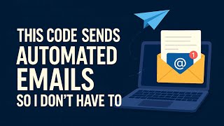 Automate Sending an Email with Python! (Tutorial)