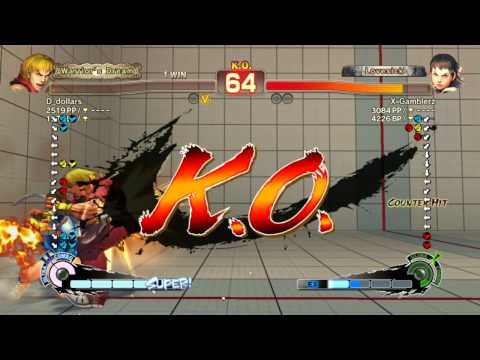 SSF4 AE 2012: D_dollars (Ken) vs X-Gamblerz (Sakura) - Match 4