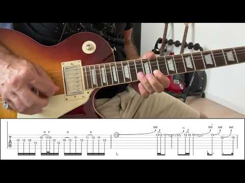 The Pusher Slash feat. Chris Robinson Solo with Tabs
