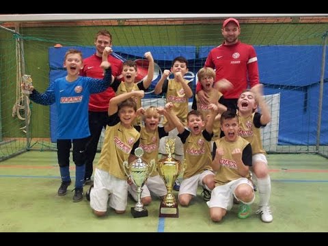 FSV Mainz 05 U9 vs. FC Bayern München U9 2:0, Jhg 2005, FINALE Hallenpokal Blaustein 2014