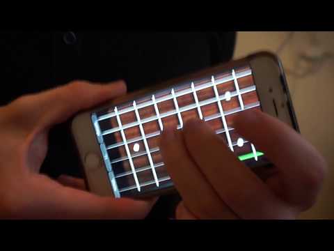 Cliffs Of Dover Intro played on iPhone (PocketGuitar app)
