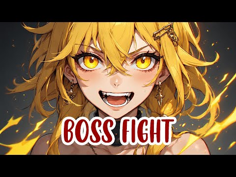 Nightcore –  Boss Fight 💥 (Rock Version) (Lyrics)