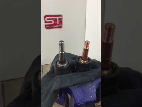 Moog compared to high precision ball joint.