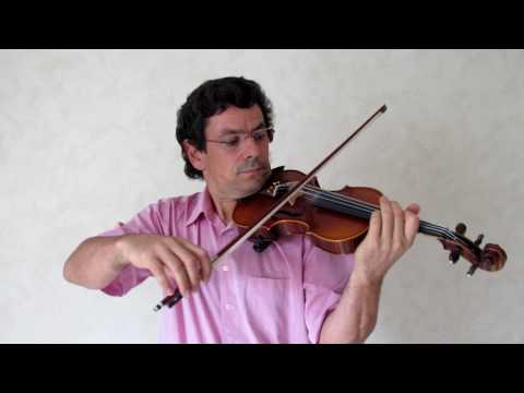 Volume 1 cours 091 / 133 - papa noel en SOL - Apprendre le Violon avec olivier Lesseur