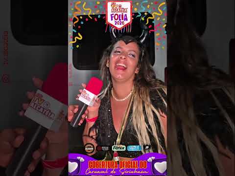 Entrevista com Cynara Lorena no Carnaval de barra do Sirinhaém-PE 2026