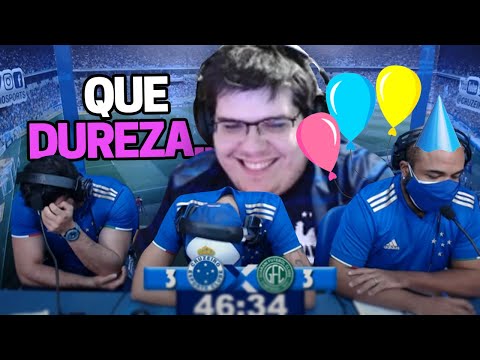 CASIMIRO REAGE A CRUZEIRO SPORTS (CRUZEIRO 3X3 GUARANI) | Cortes do Casimito