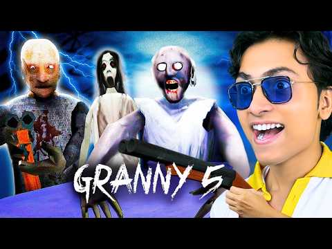 GRANNY 5 UNOFFICIAL Full Gameplay😱 Pagal Budhiya
