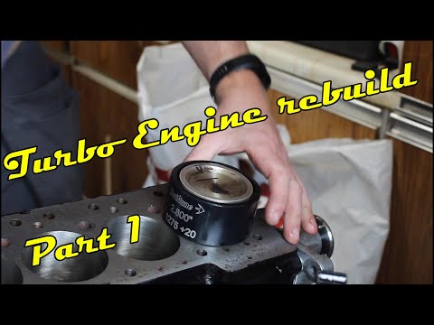 Classic Mini Turbo engine rebuild. Part 1