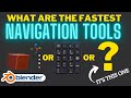 Navigation Tricks In Blender What Is The Fastest Method