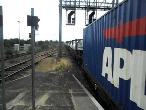 Freightliner Class 70 70007 Departs From Didcot Parkway Working 4O51 On The 23/07/2011