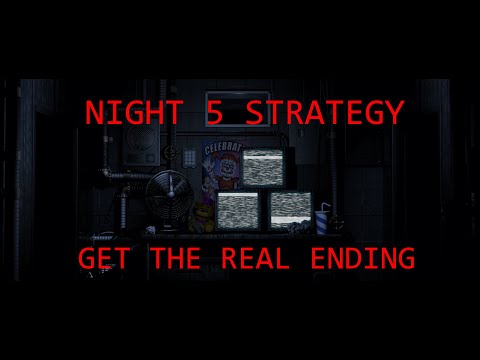 How to beat FNaF Sister Location - Night 5 Walkthrough | FNaF Academy