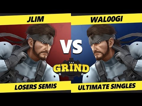 The Grind 115 Losers Semis - JLim (Snake) Vs. Wal00gi (Snake) Smash Ultimate - SSBU