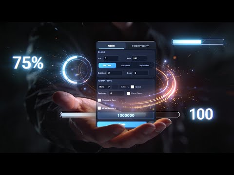 Dynamic Counters & Progress Bars in After Effects | Number Maker Tutorial